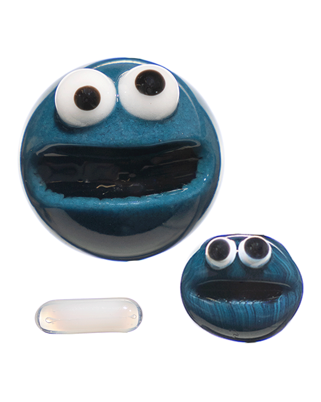 Rob Morrison Glass - Cookie Monster Slurper Set