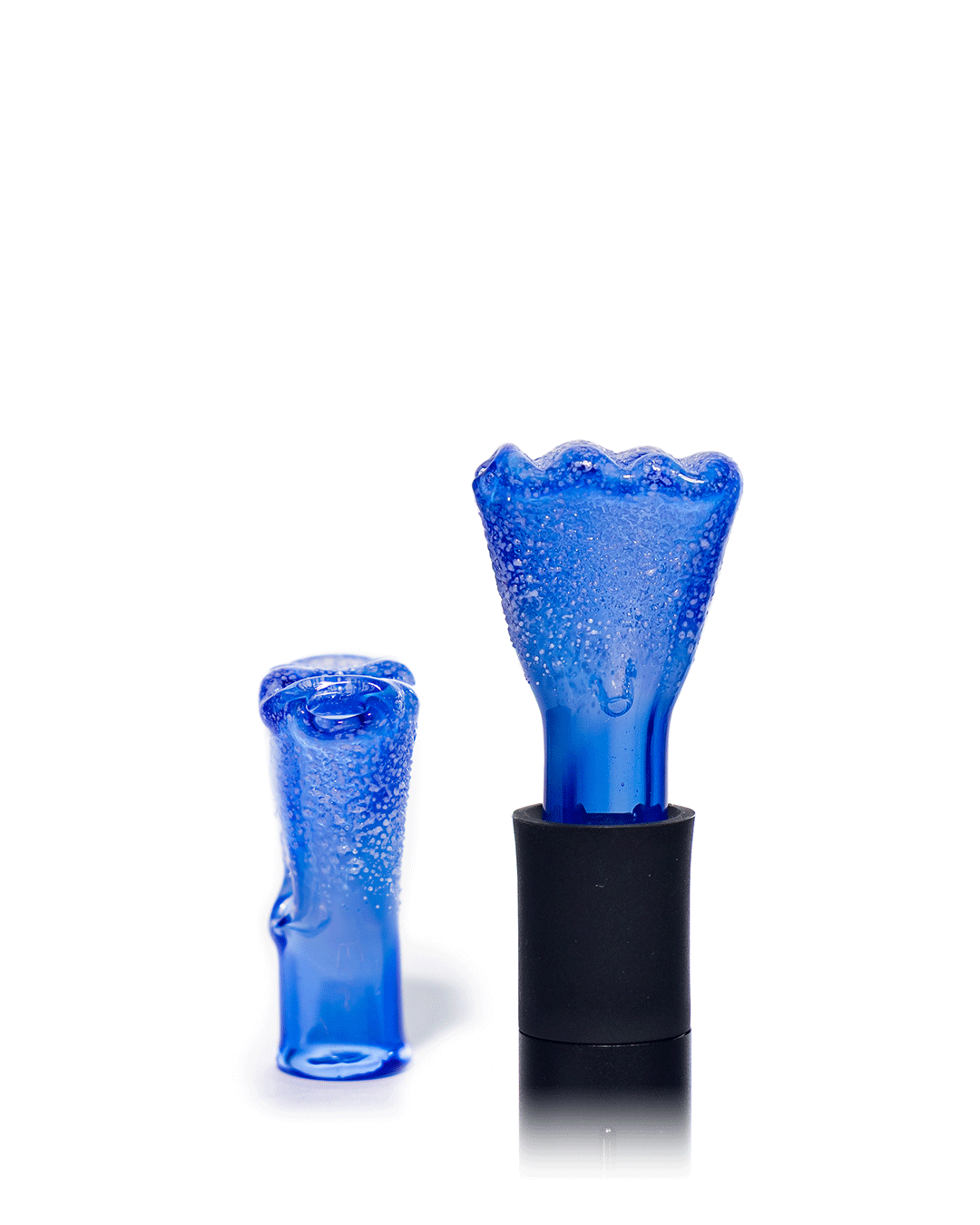 Emperial Glass - Sour Patch Pivot Top - Cobalt Blue