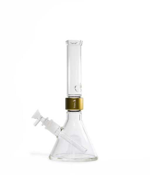 Prism Water Pipes - MINI Standard Beaker Single Stack - Gold