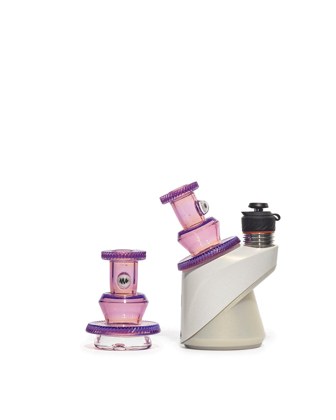 Mac White Glass - Puffco Dry Top Attachment - Stargazer