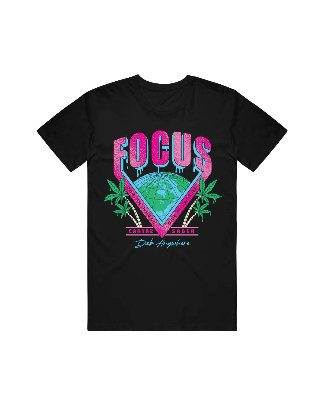 Focus V - T-Shirt "Dab Anywhere"
