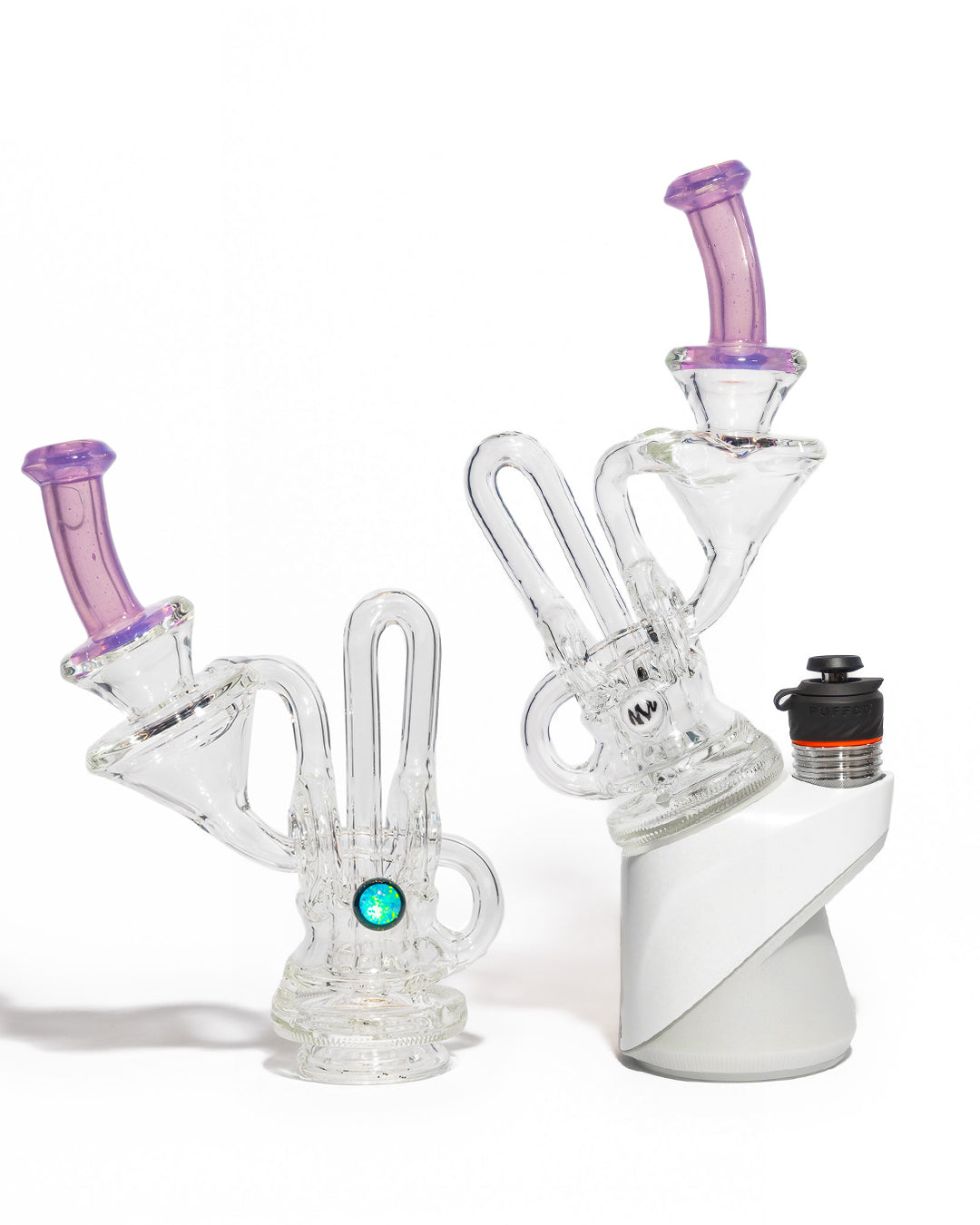 Mac White Glass - Puffco Infinity Recycler - Potion (CFL)