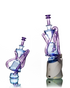 ManChild Glass - Blue Dream & Purple Lollipop Puffco Duel Floater