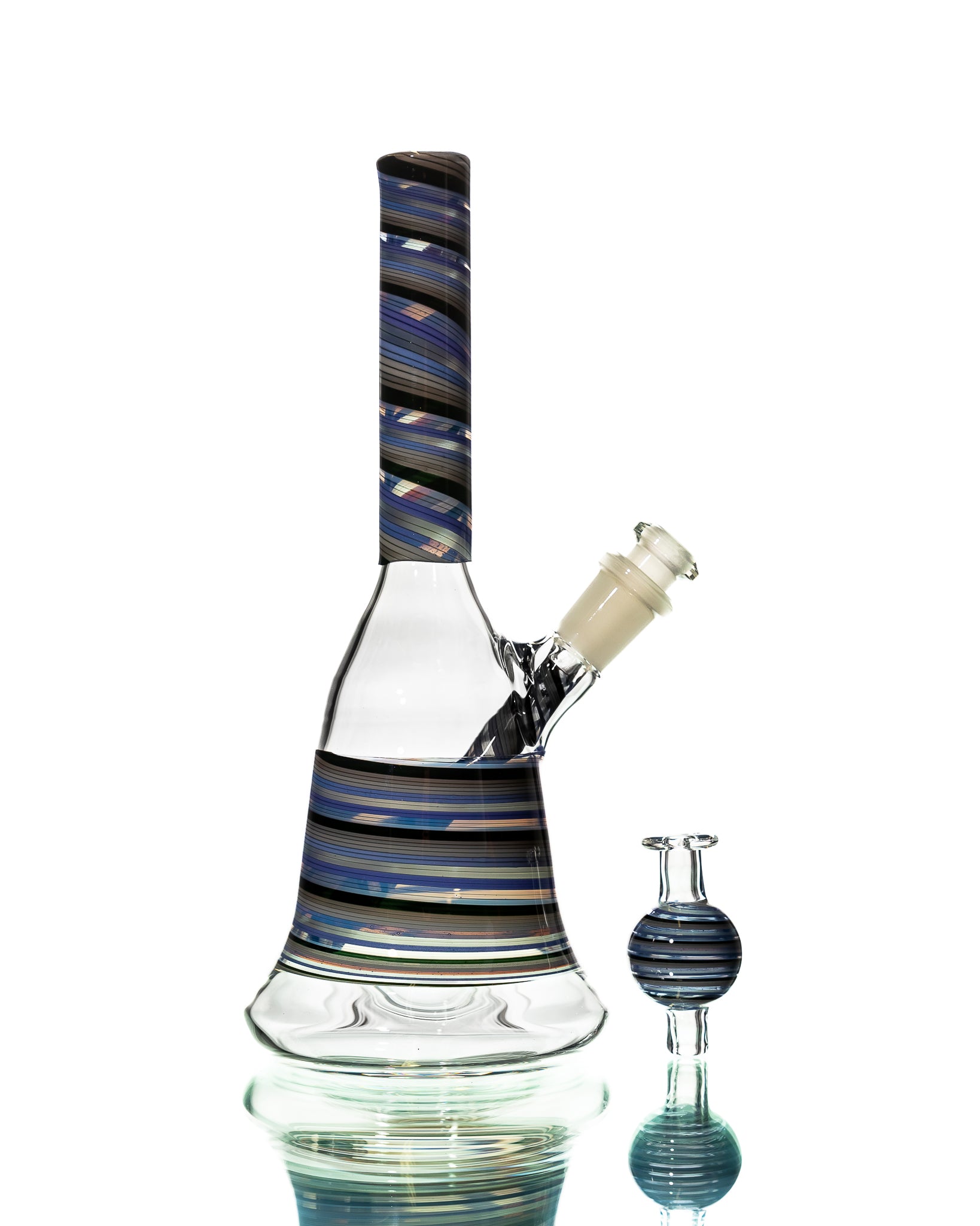 Chuey - Jammer - Clear & Blue Stripes