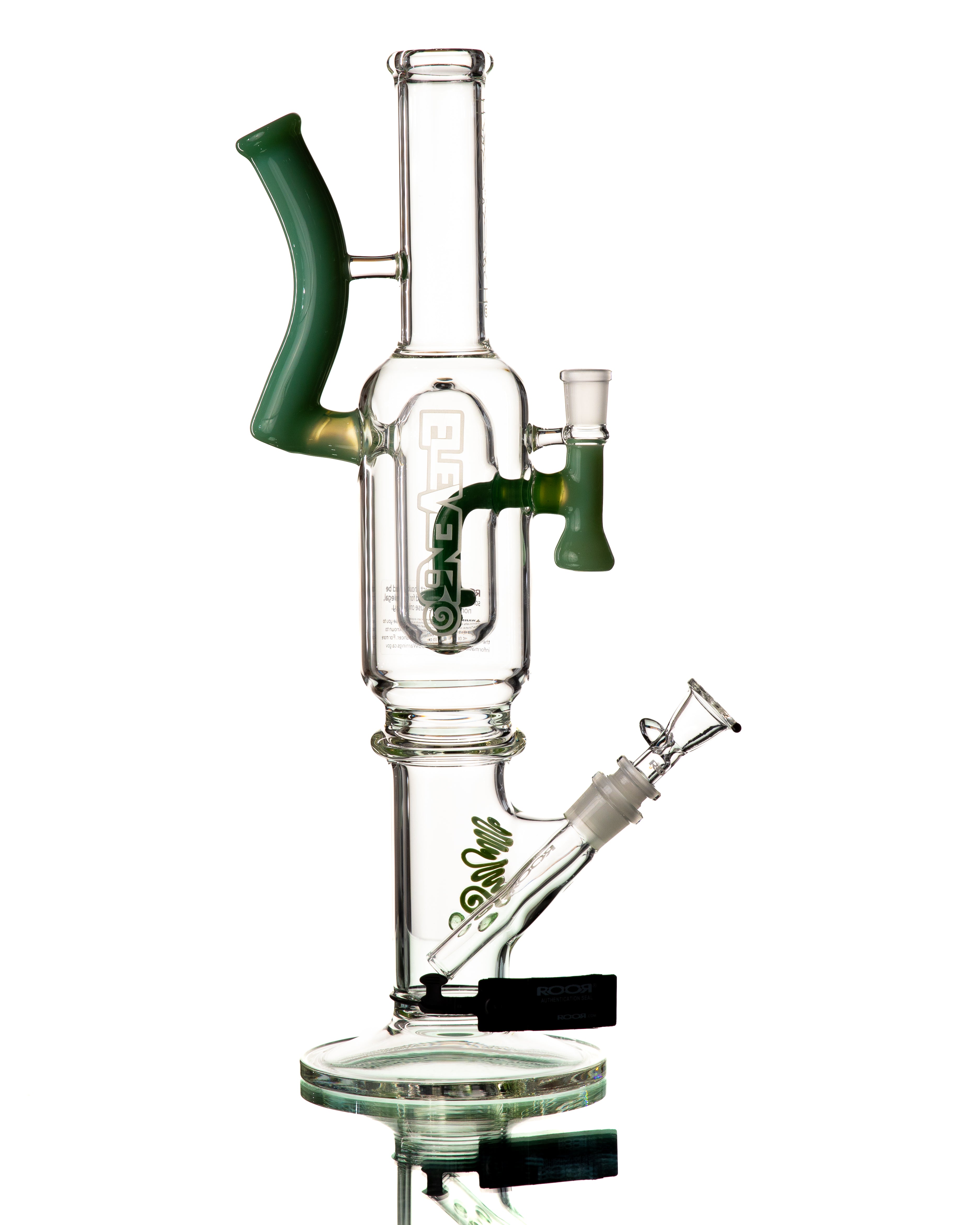 ROOR - 16" X 1130 Straight Tube - Clear & Green