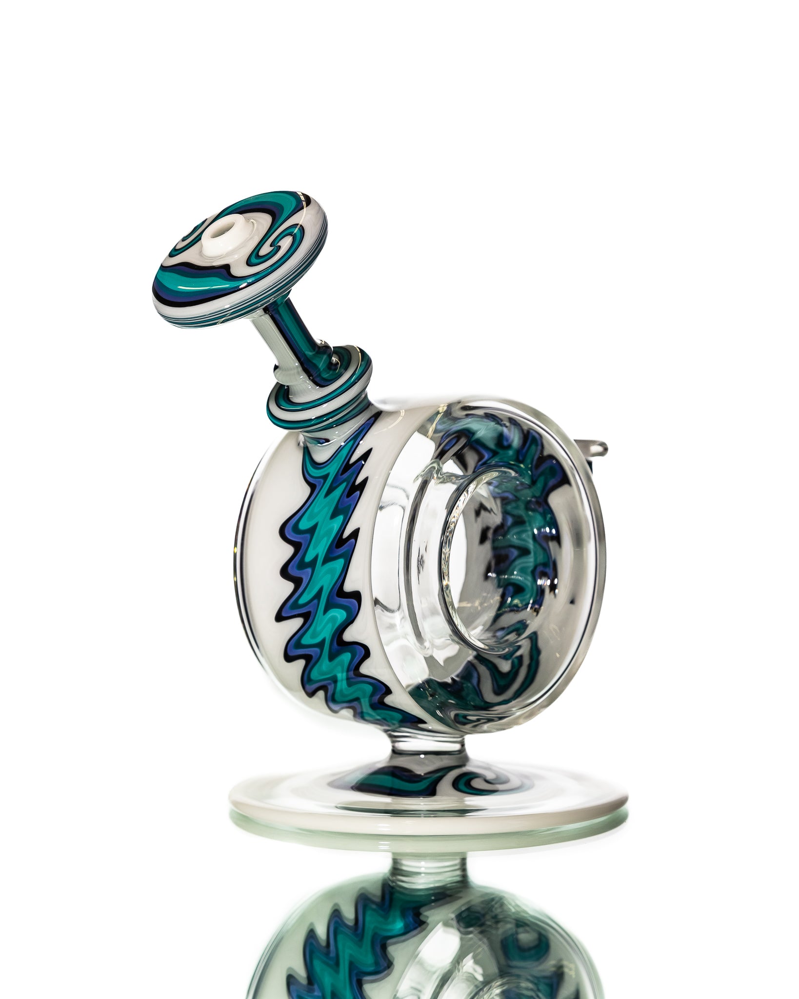 Coojo - Worked Donut Rig - White & Blue