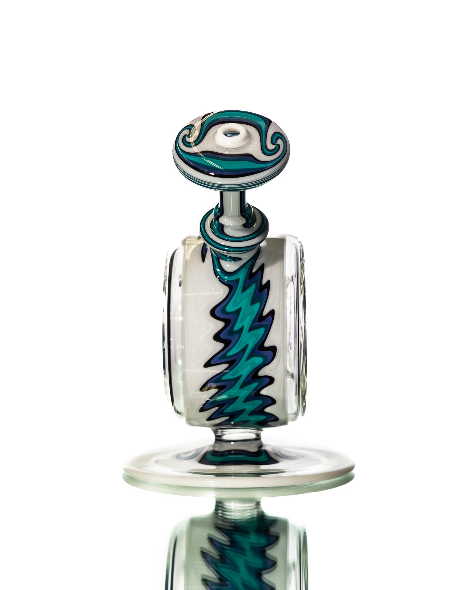 Coojo - Worked Donut Rig - White & Blue