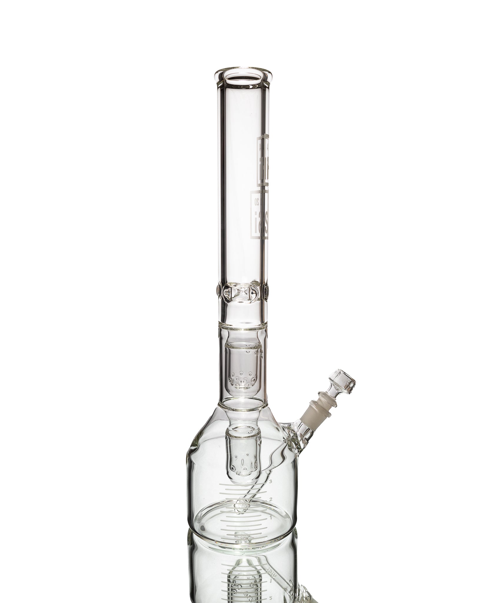 HiSi Glass - 18" Triple U Perc Beaker