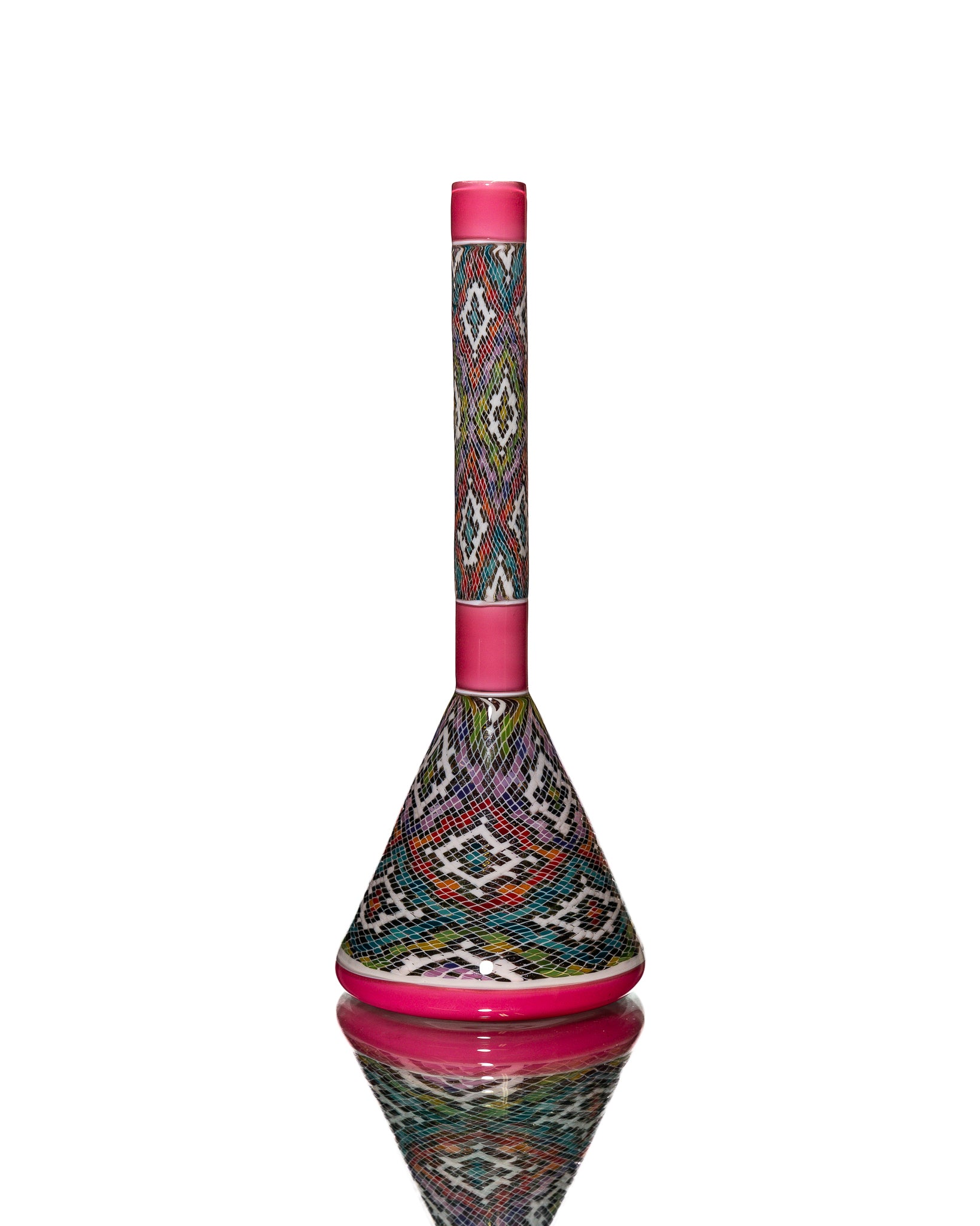 John Williams - 10mm Fixed Stem Tube - White & Pink