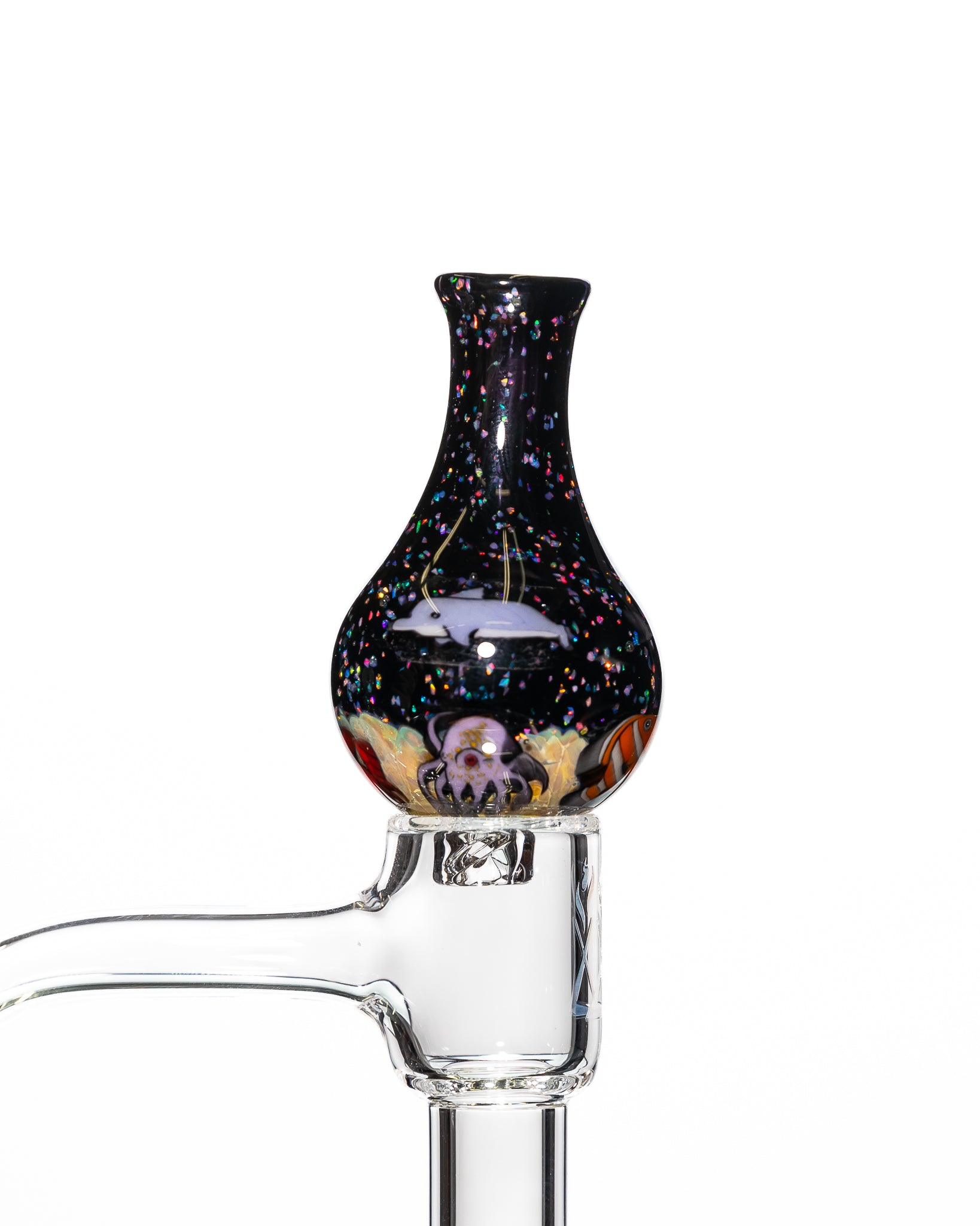 Dave Strobel - Assorted Carb Caps "Dichro Sea"