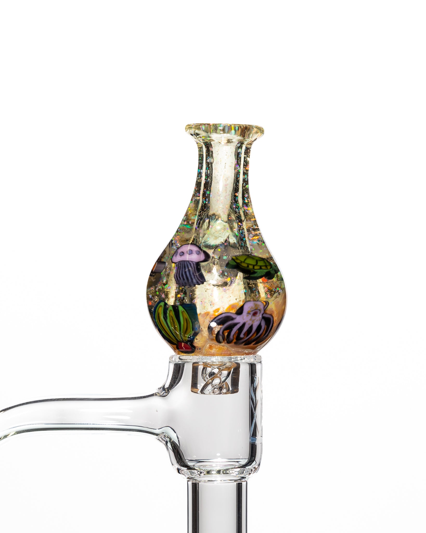 Dave Strobel - Assorted Carb Caps "Dichro Sea"