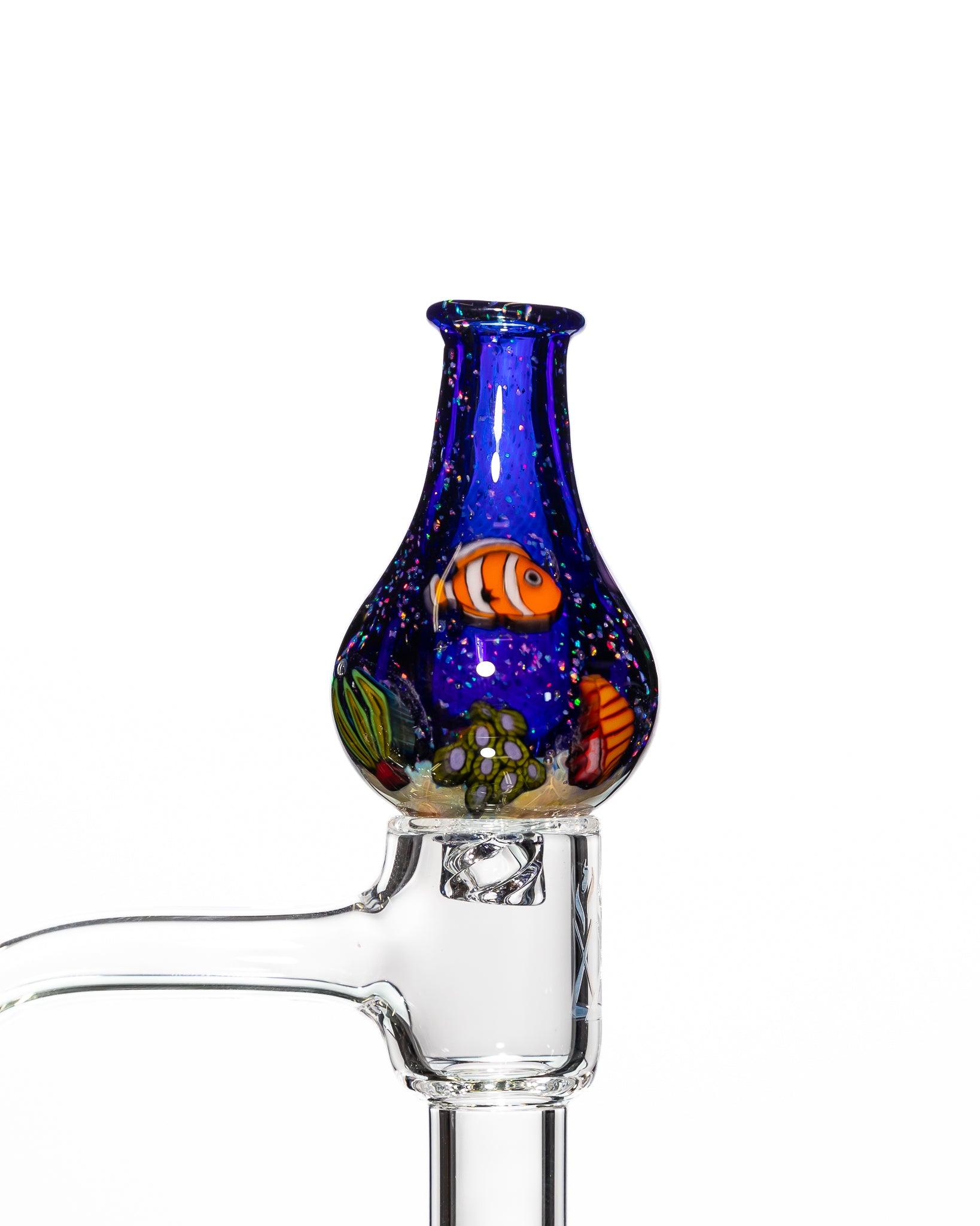 Dave Strobel - Assorted Carb Caps "Dichro Sea"