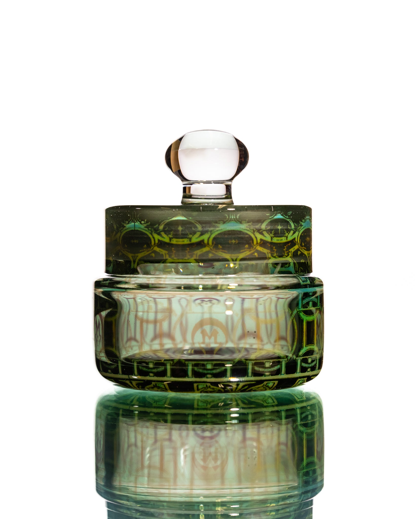 Mothership Glass - "Gemini" Oil Jar