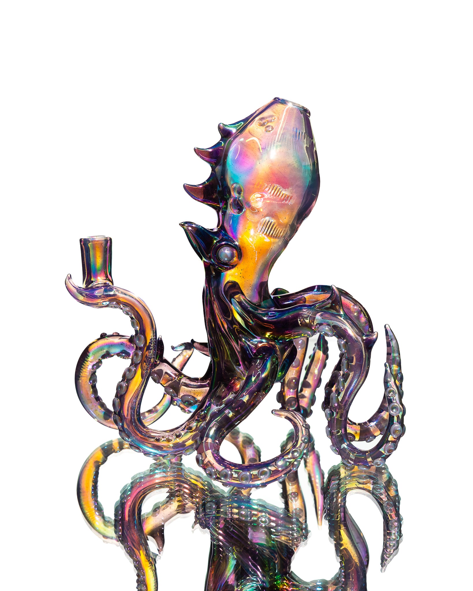 Wicked Glass - "Oil Spill" Octopus Rig