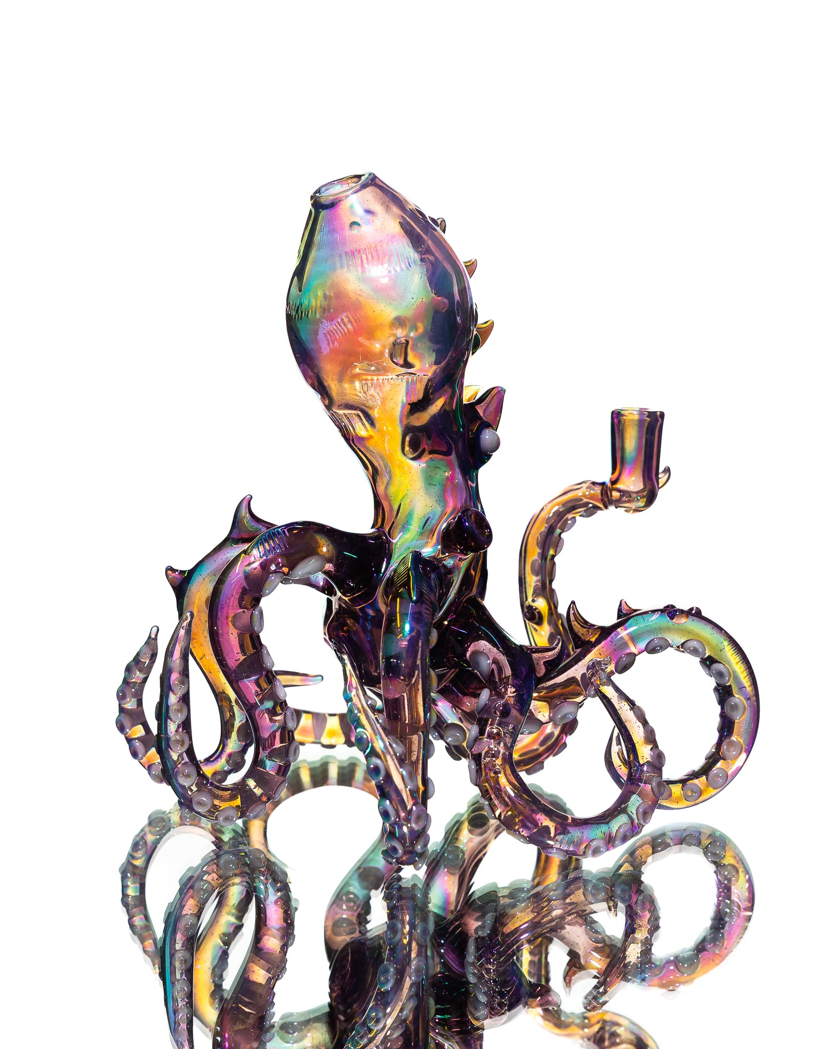 Wicked Glass - "Oil Spill" Octopus Rig