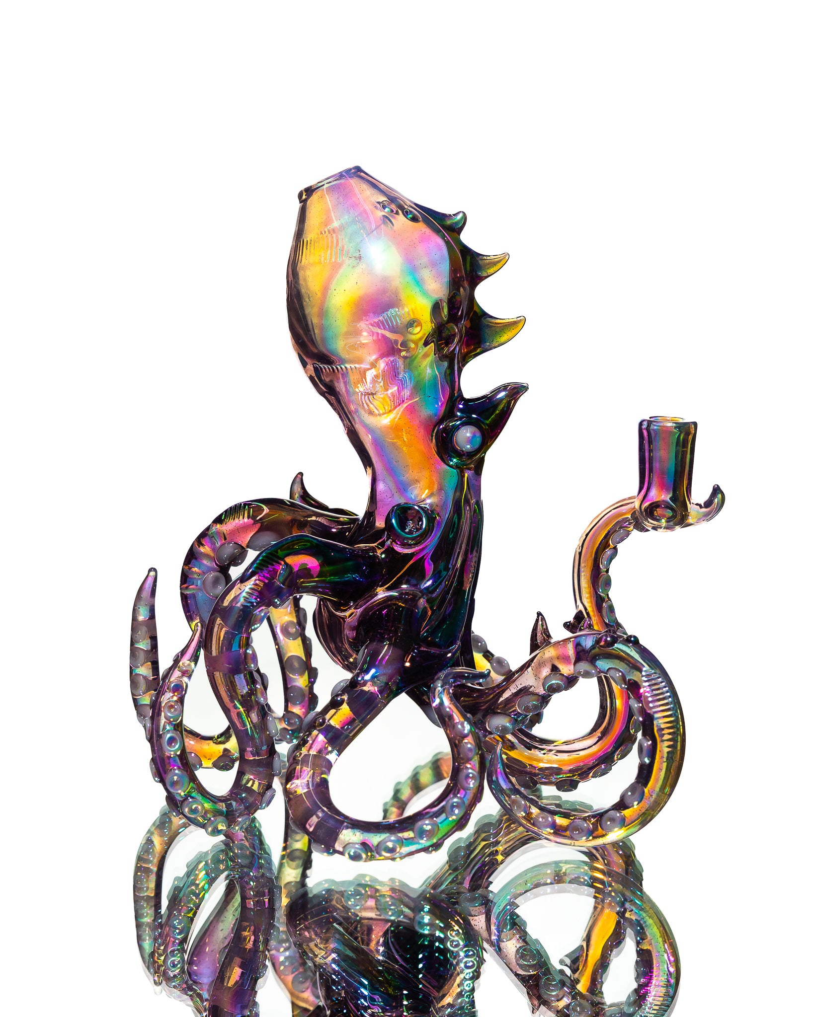 Wicked Glass - "Oil Spill" Octopus Rig