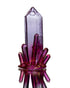 Digger Glass - Dark Purple Crystal Bubbler