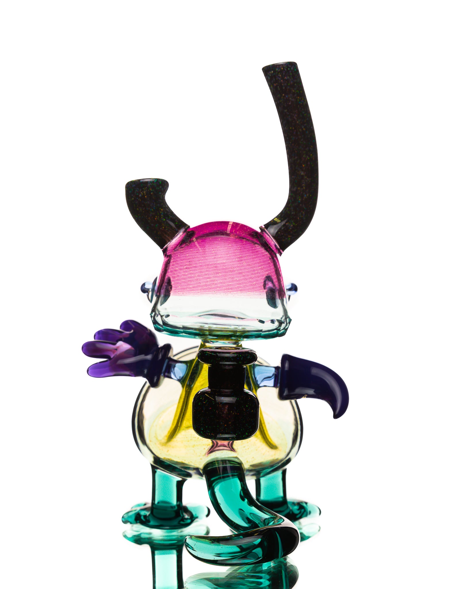 Lerk the World - Standing Full Body - Pink, Purple & Teal