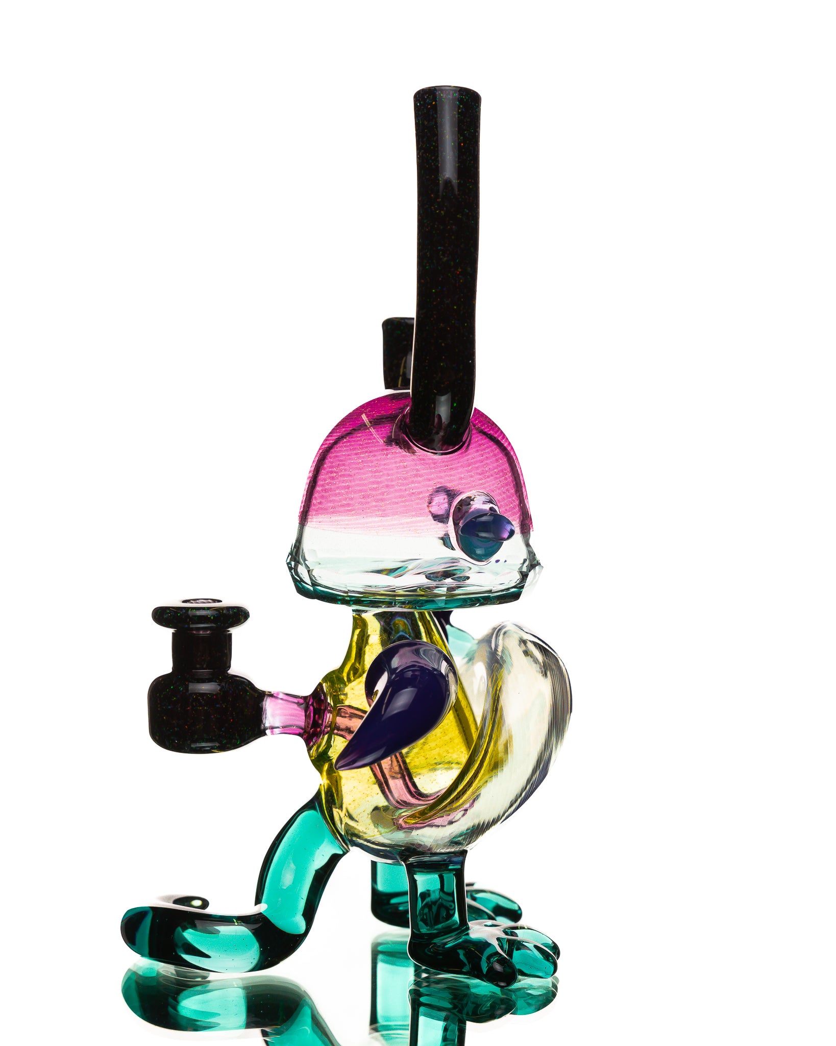 Lerk the World - Standing Full Body - Pink, Purple & Teal