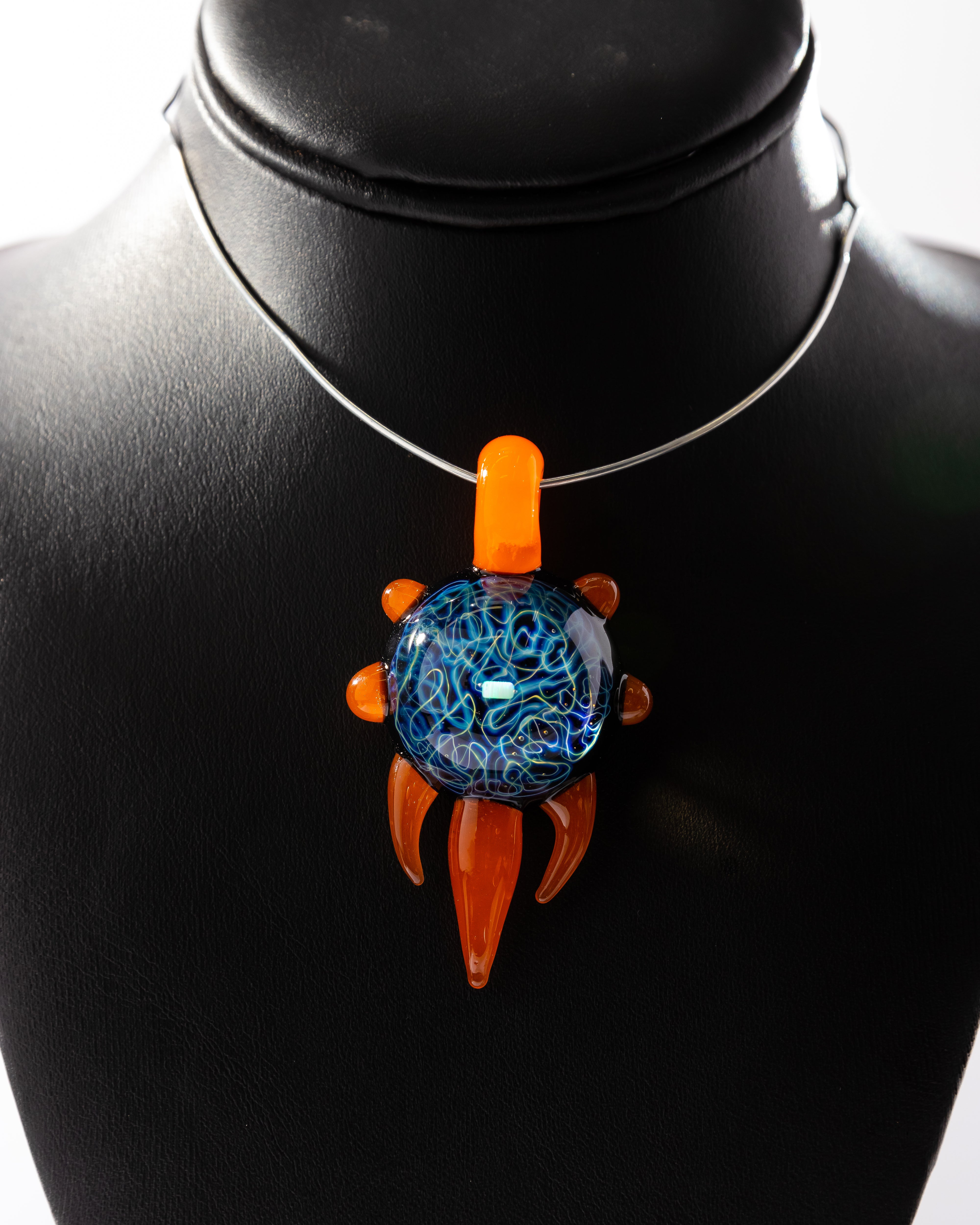 Chuck B - Pendants - Spiked Squiggletech