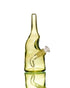 Costa Glass - Green Sake Bottle Bubbler (CFL)