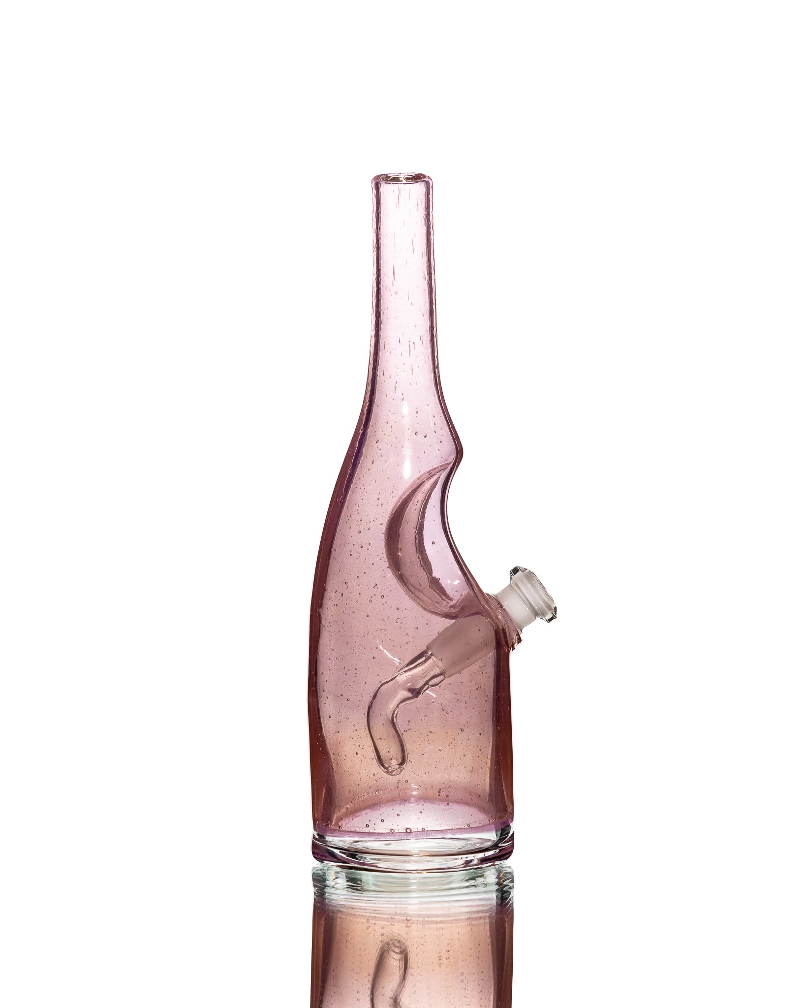 Costa Glass - Purple Sake Bottle Bubbler