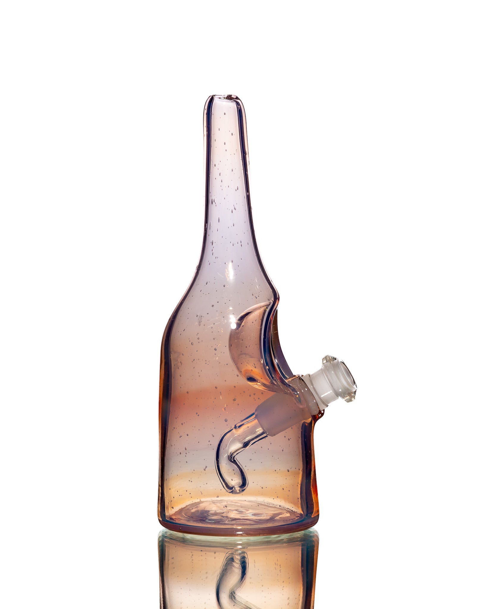 Costa Glass - Sake Bottle Jammer - Purple & Orange (CFL)