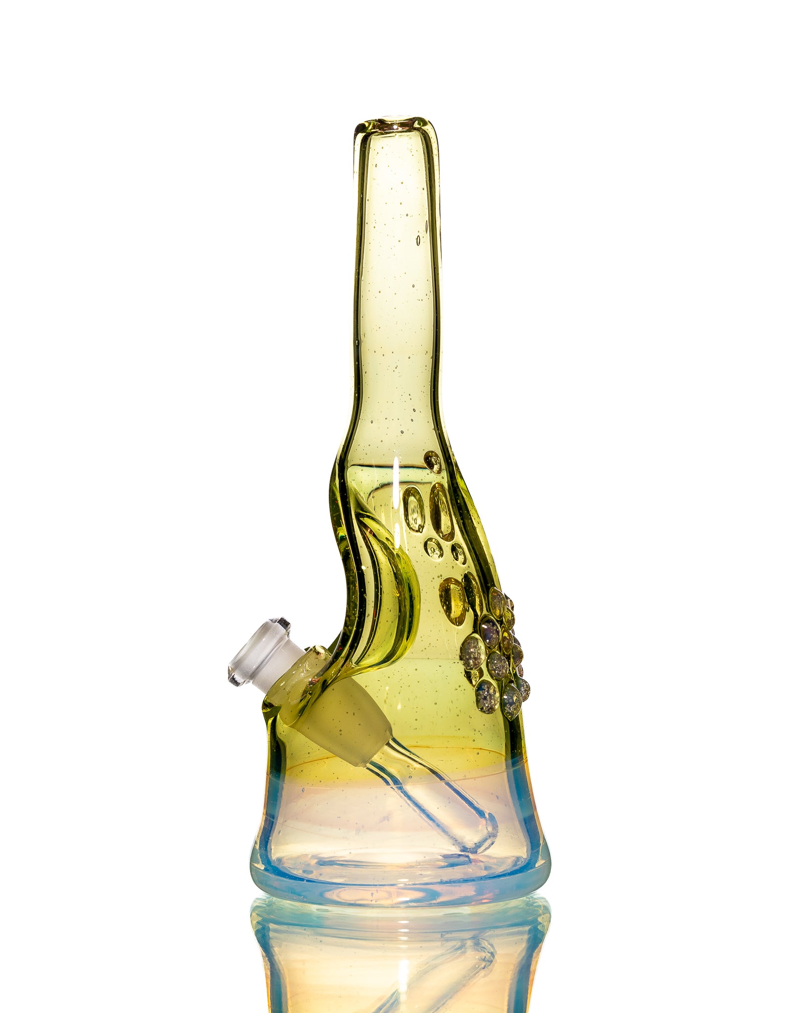 Costa Glass - Sake Bottle Jammer - Green & Blue (CFL)