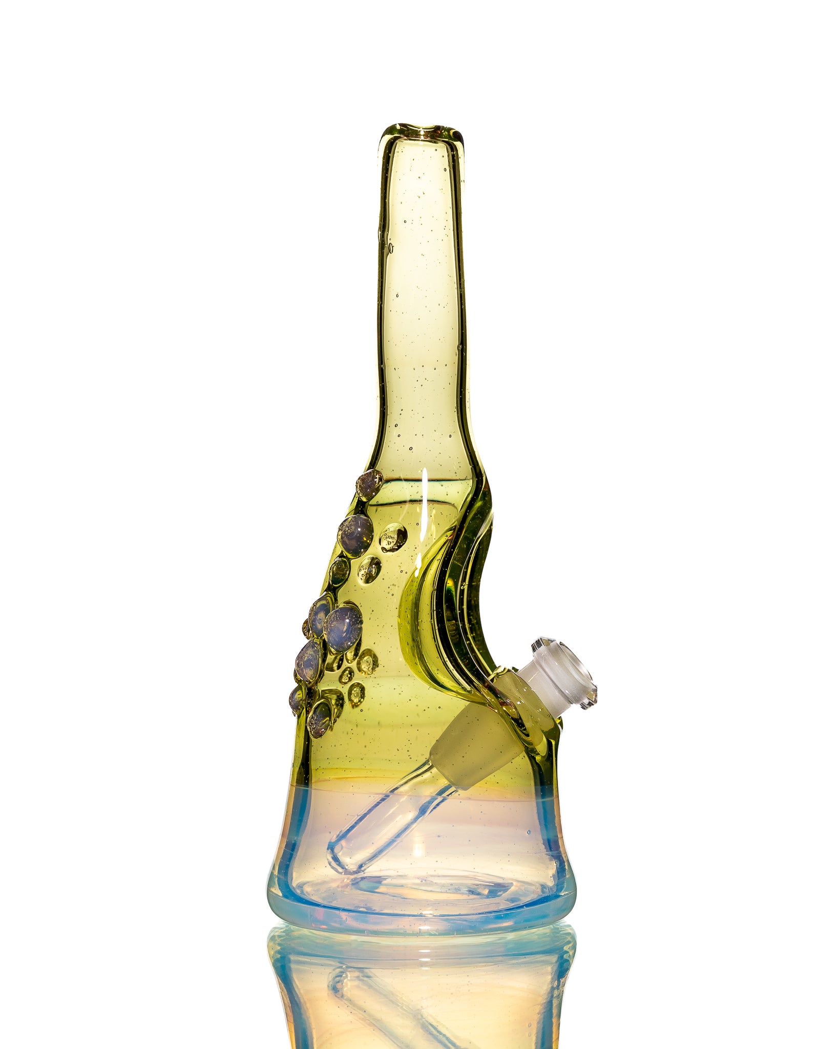 Costa Glass - Sake Bottle Jammer - Green & Blue (CFL)