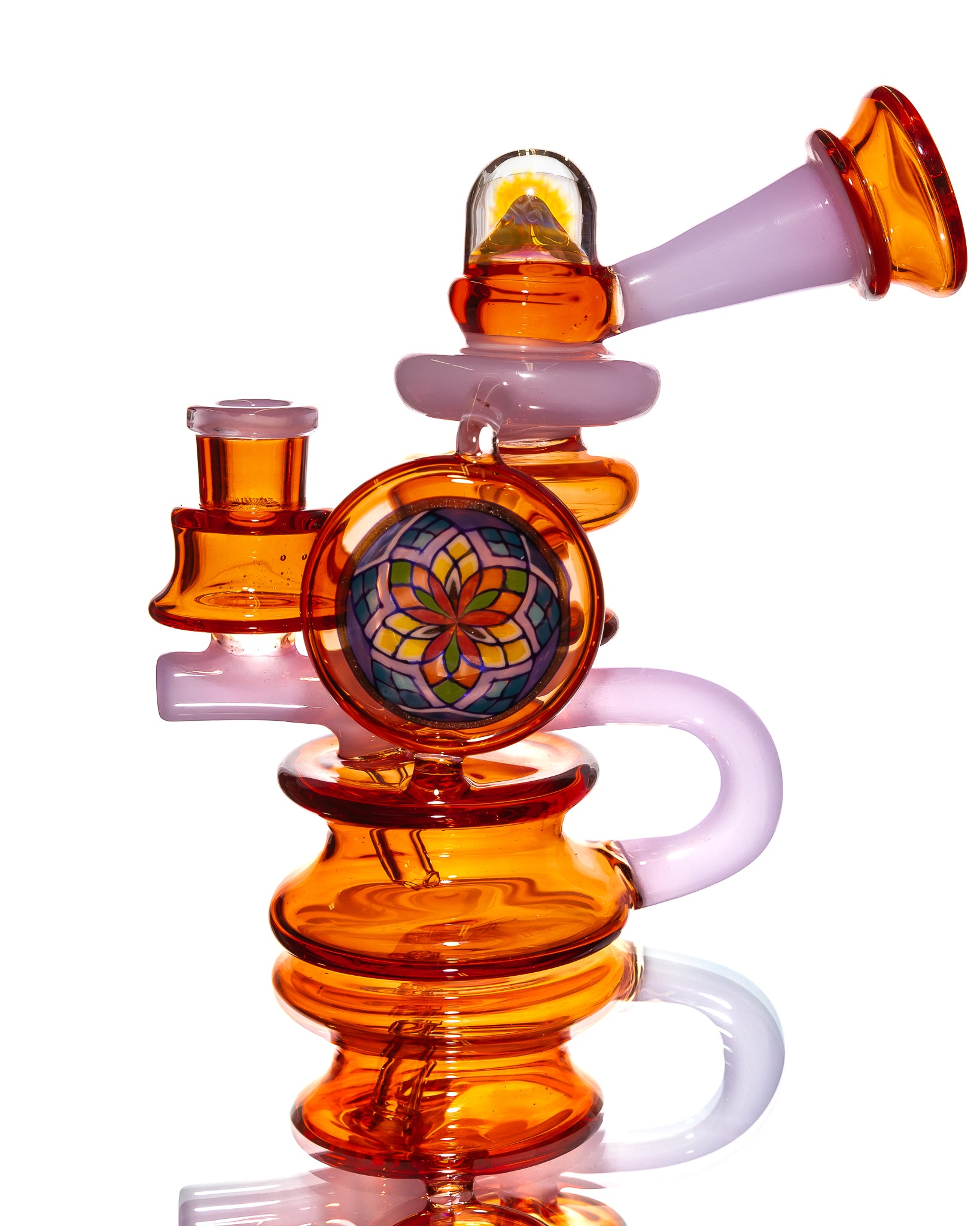 Freeek Glass - Single Uptake Terpcycler - Red & Purple