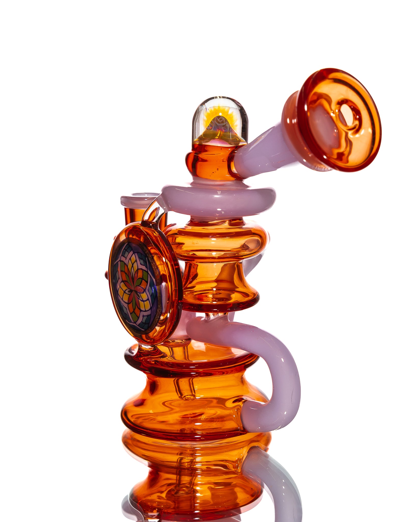 Freeek Glass - Single Uptake Terpcycler - Red & Purple