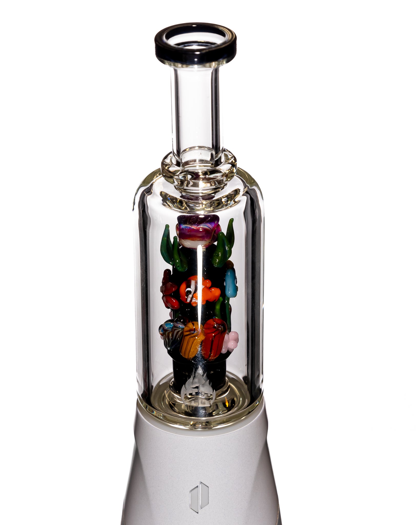 Empire Glassworks - Puffco Top - "Save the Seas" (UV)