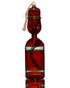 Jack Blew Glass - Red/Blue Full Size Ramune Bottle