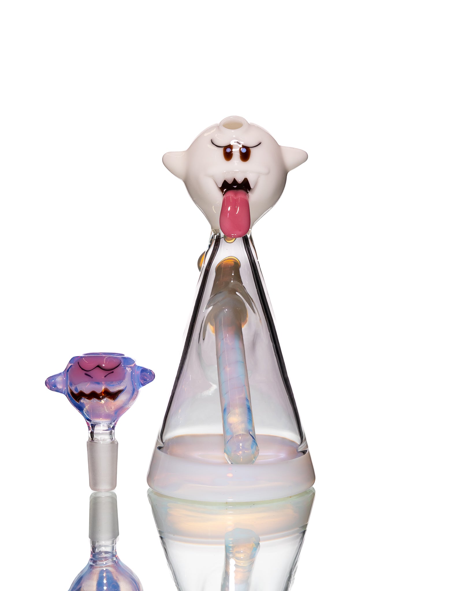 Saiyan Glass - Jammer - Boo with Matching Bowl Head