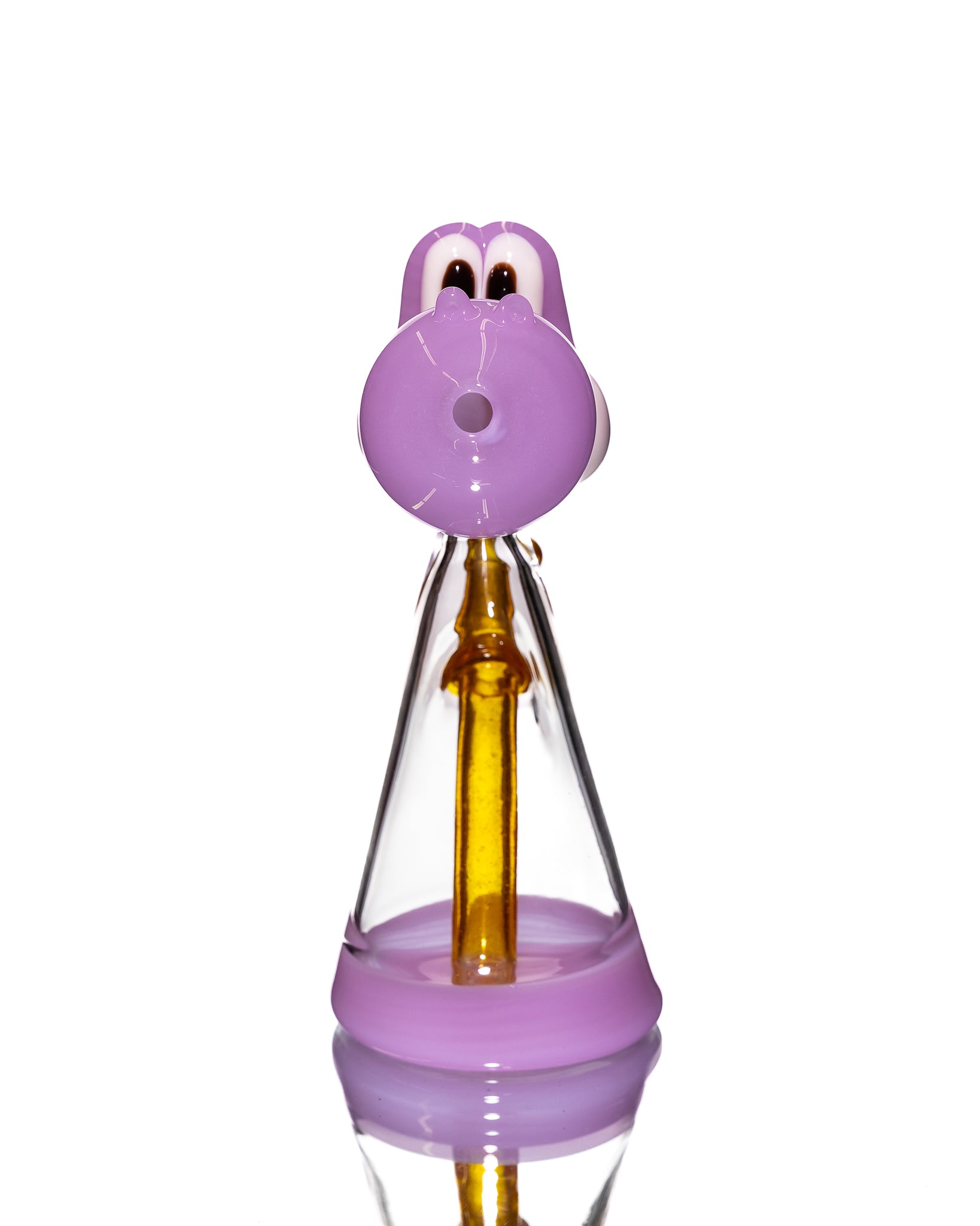 Saiyan Glass - Jammer - Pink Yoshi with Matching Bowl