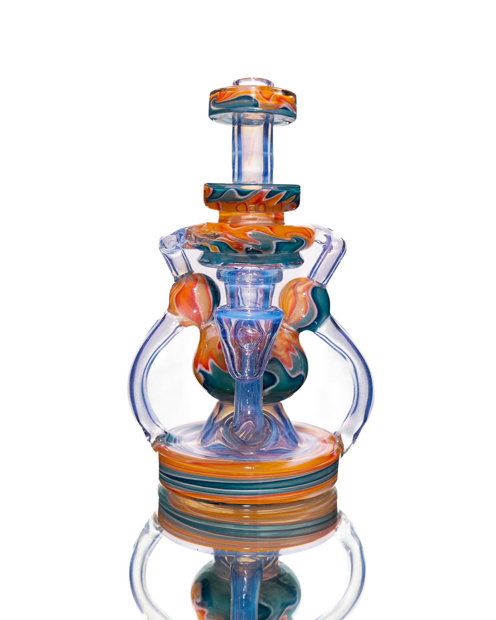 Michael Shea - Double Klein Recycler - Rainbow & Blue