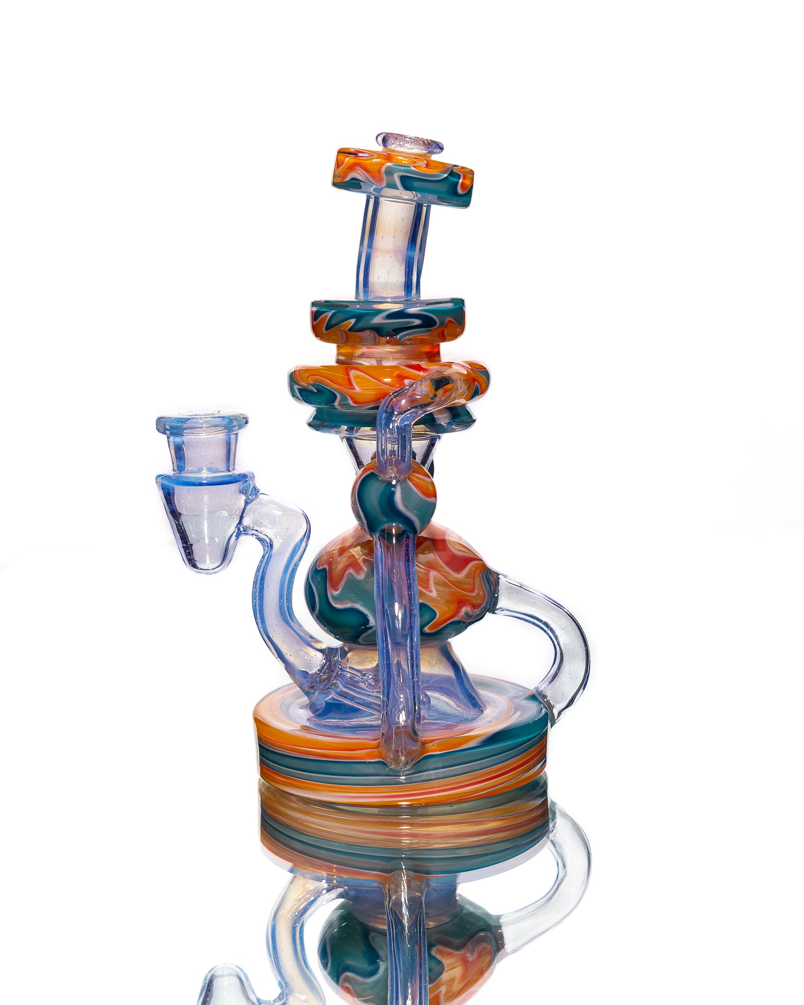 Michael Shea - Double Klein Recycler - Rainbow & Blue