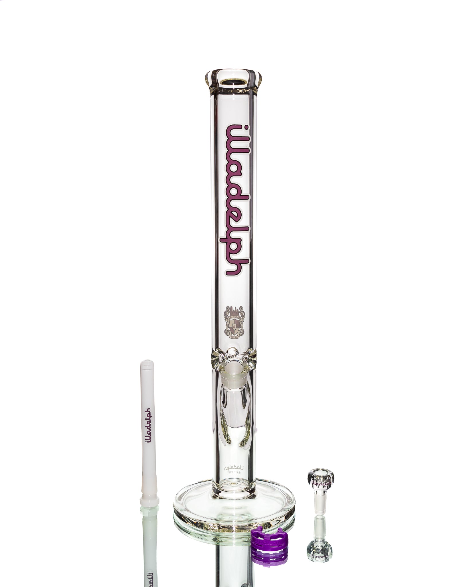illadelph - Tall Straight Tube - Purple