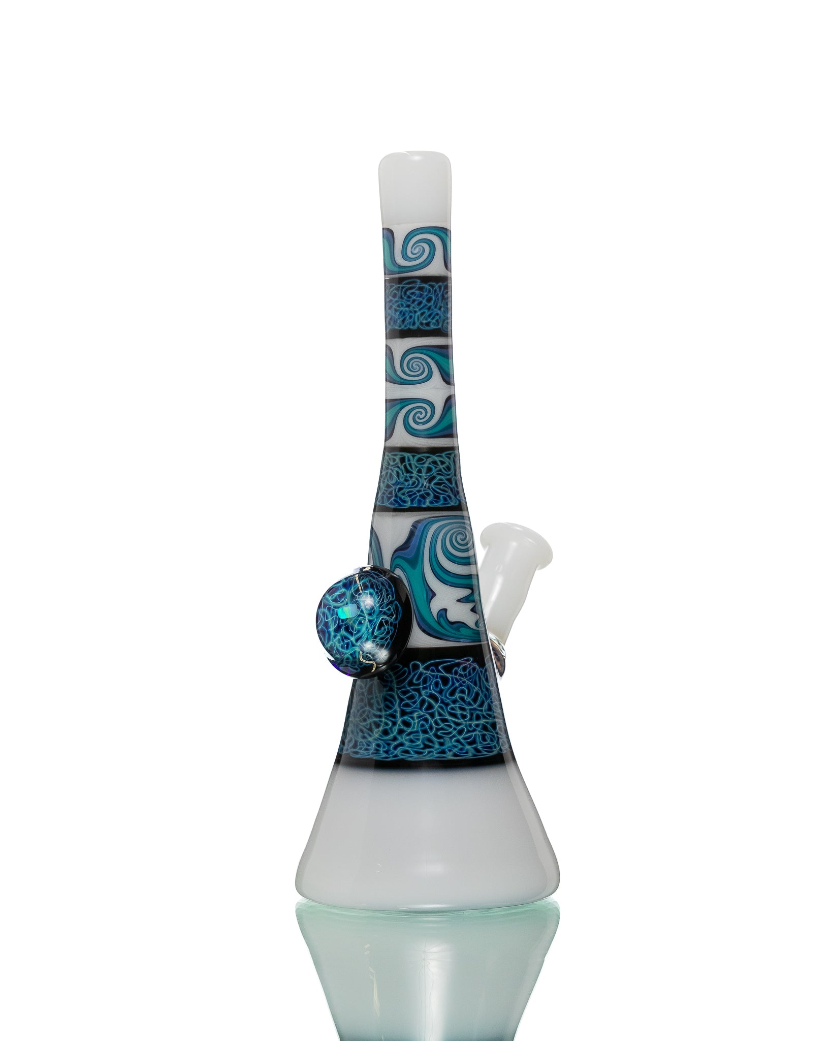Chuck B - Squiggletech Jammer - White & Blue (UV)