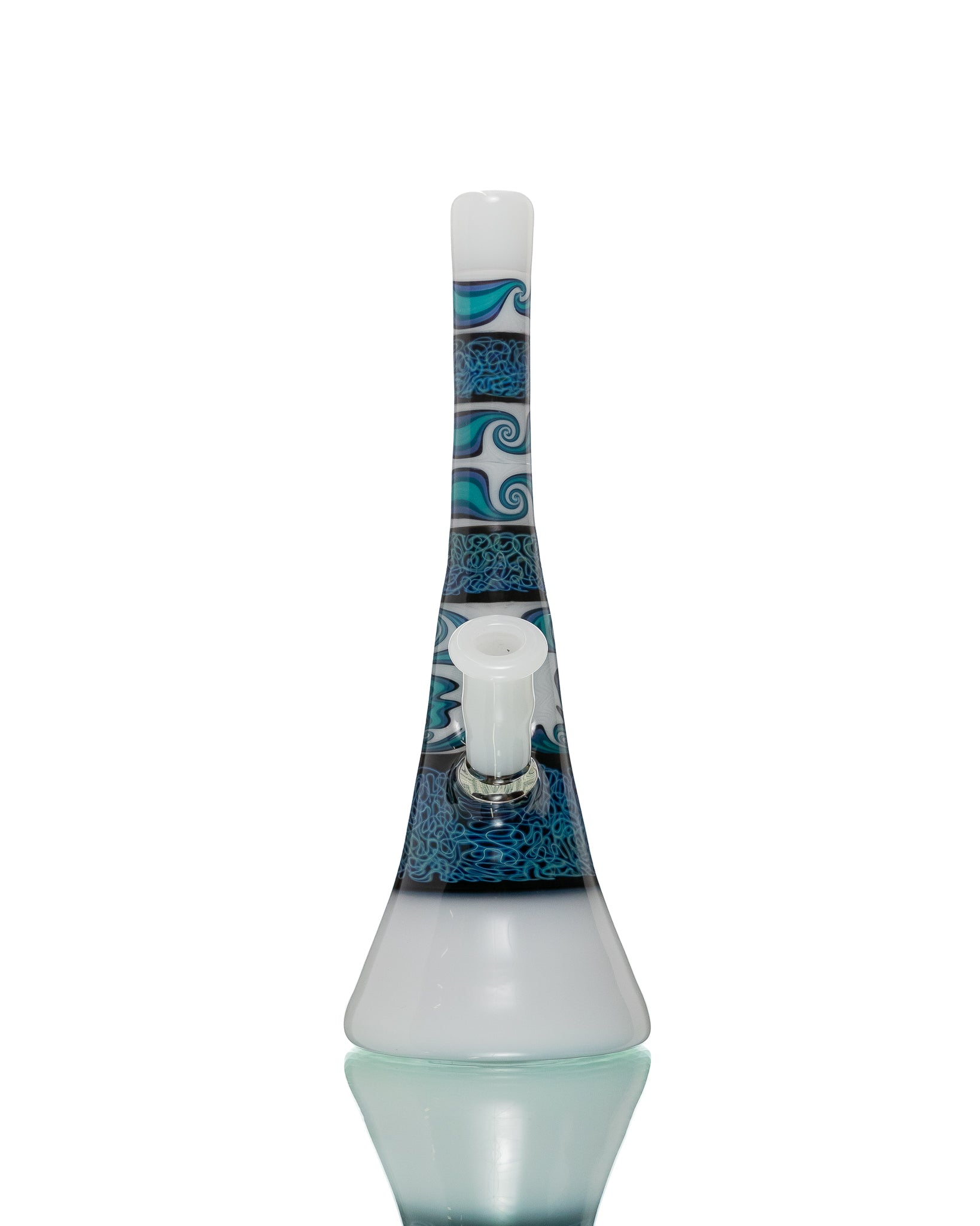 Chuck B - Squiggletech Jammer - White & Blue (UV)