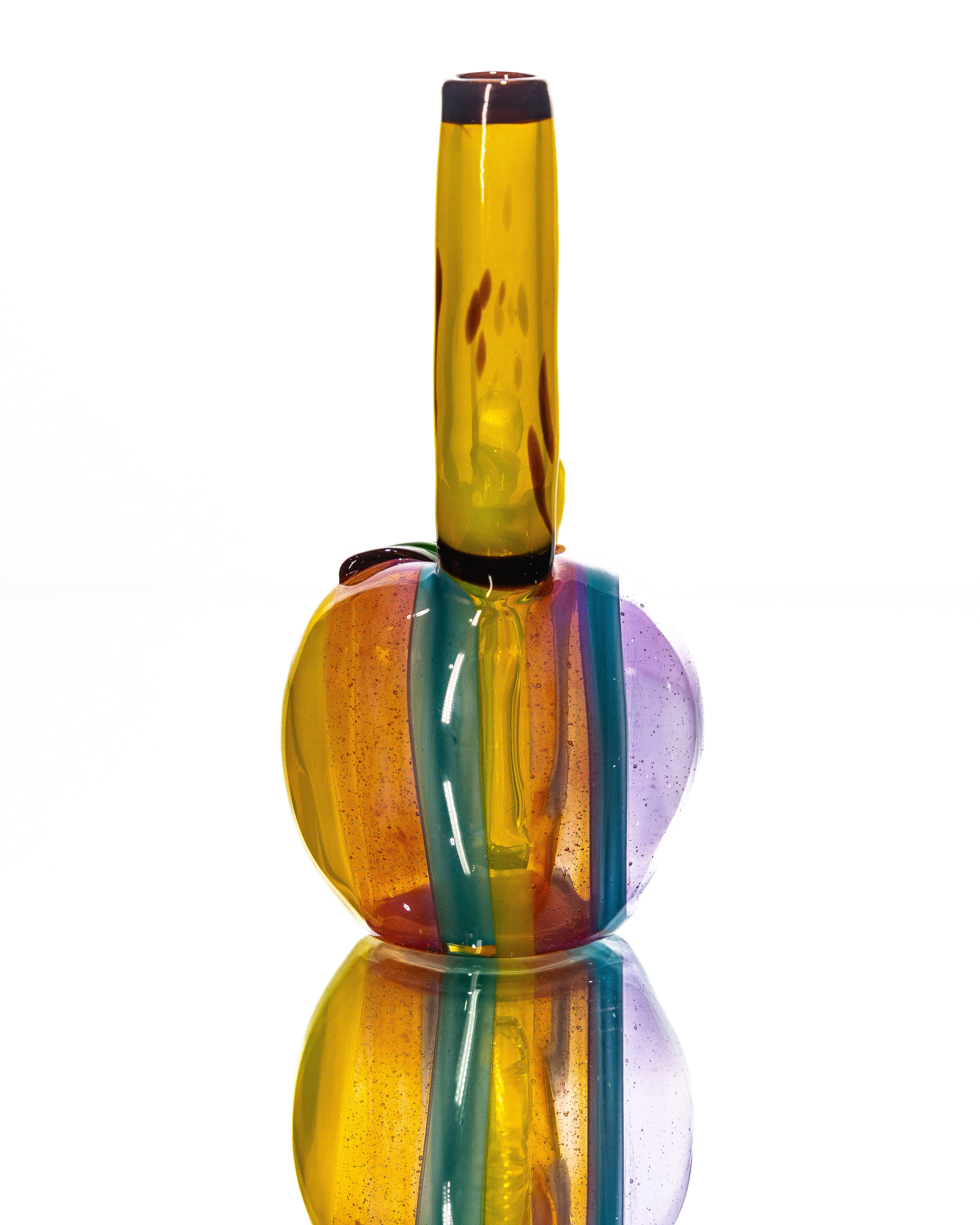 Glass by Boots - Apple w/ Banana Straw Bubbler