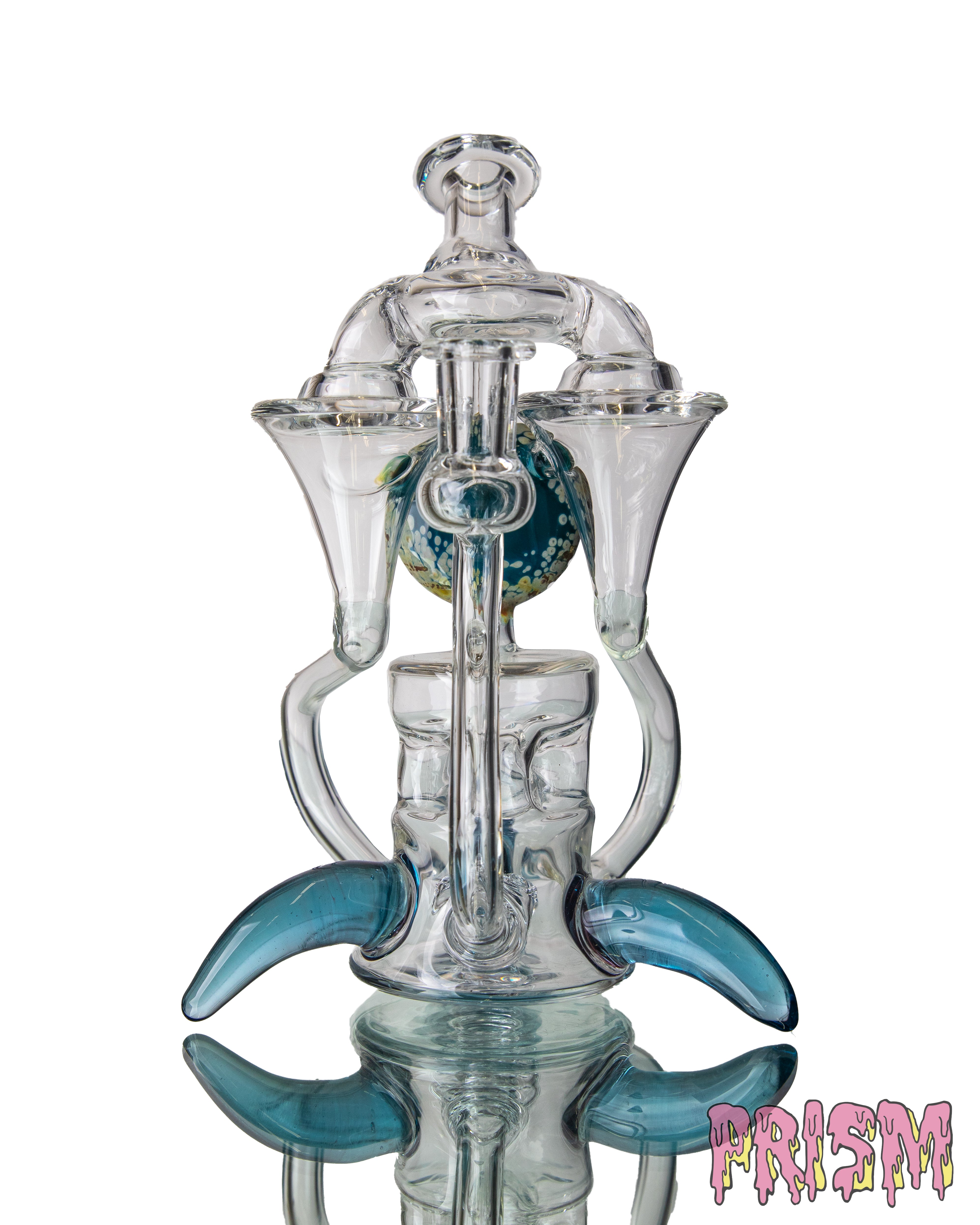 Prophecy Glass - Clear Blue Dual Uptake Cycler