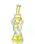 A1 Glass - Yellow/Light Blue Recycler (Dual Uptake)