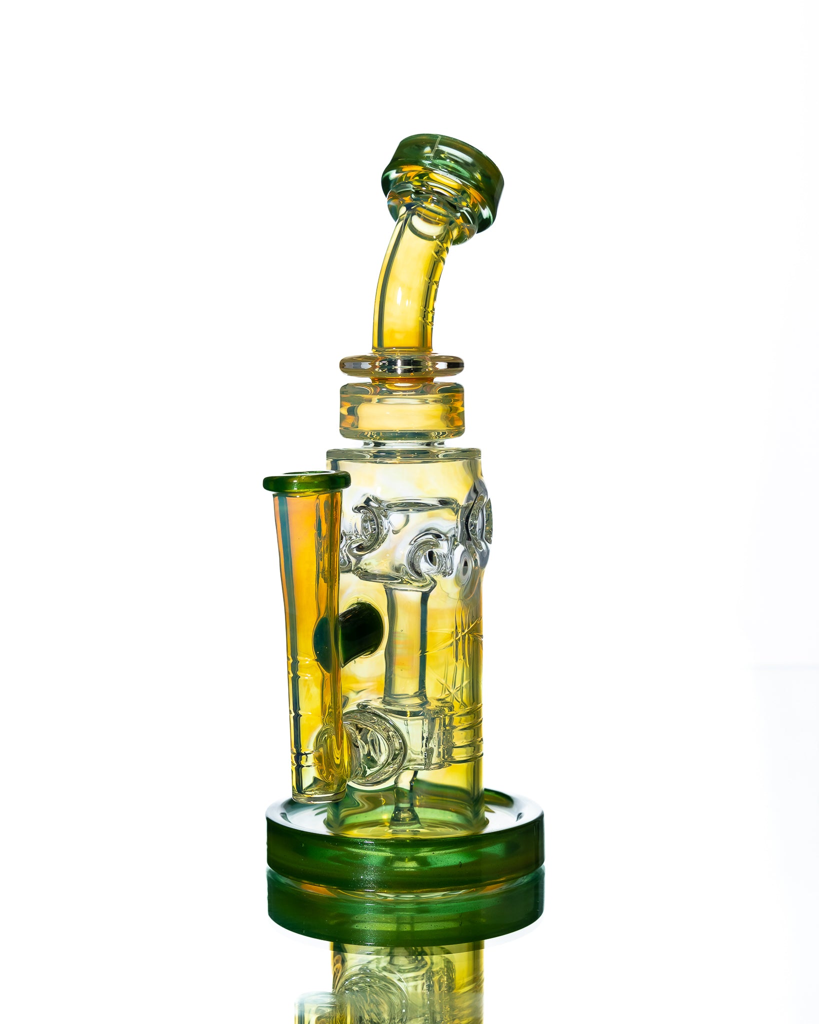 Bronx Glass - Rig - Yellow & Green