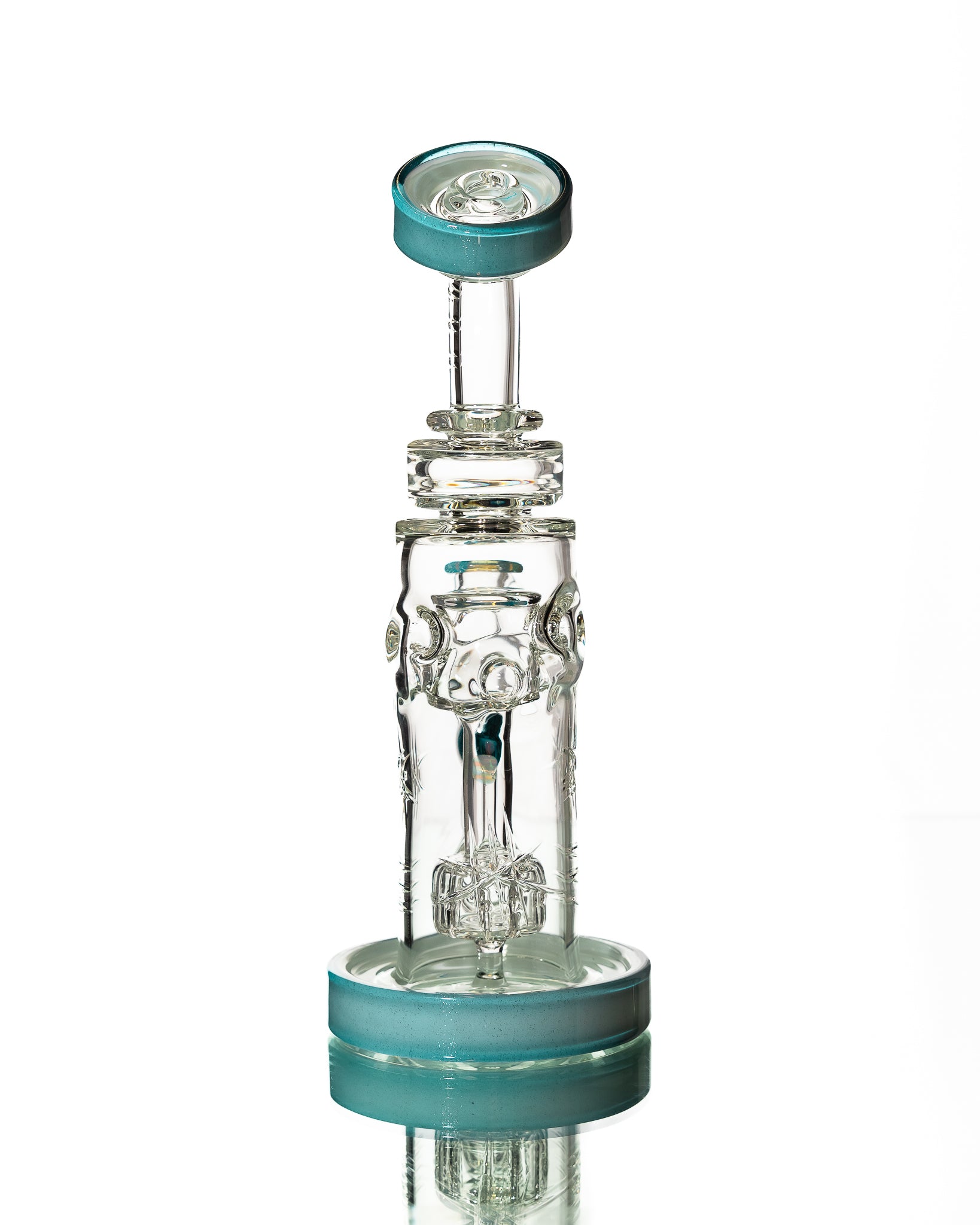 Bronx Glass - Jammer - Clear & Blue