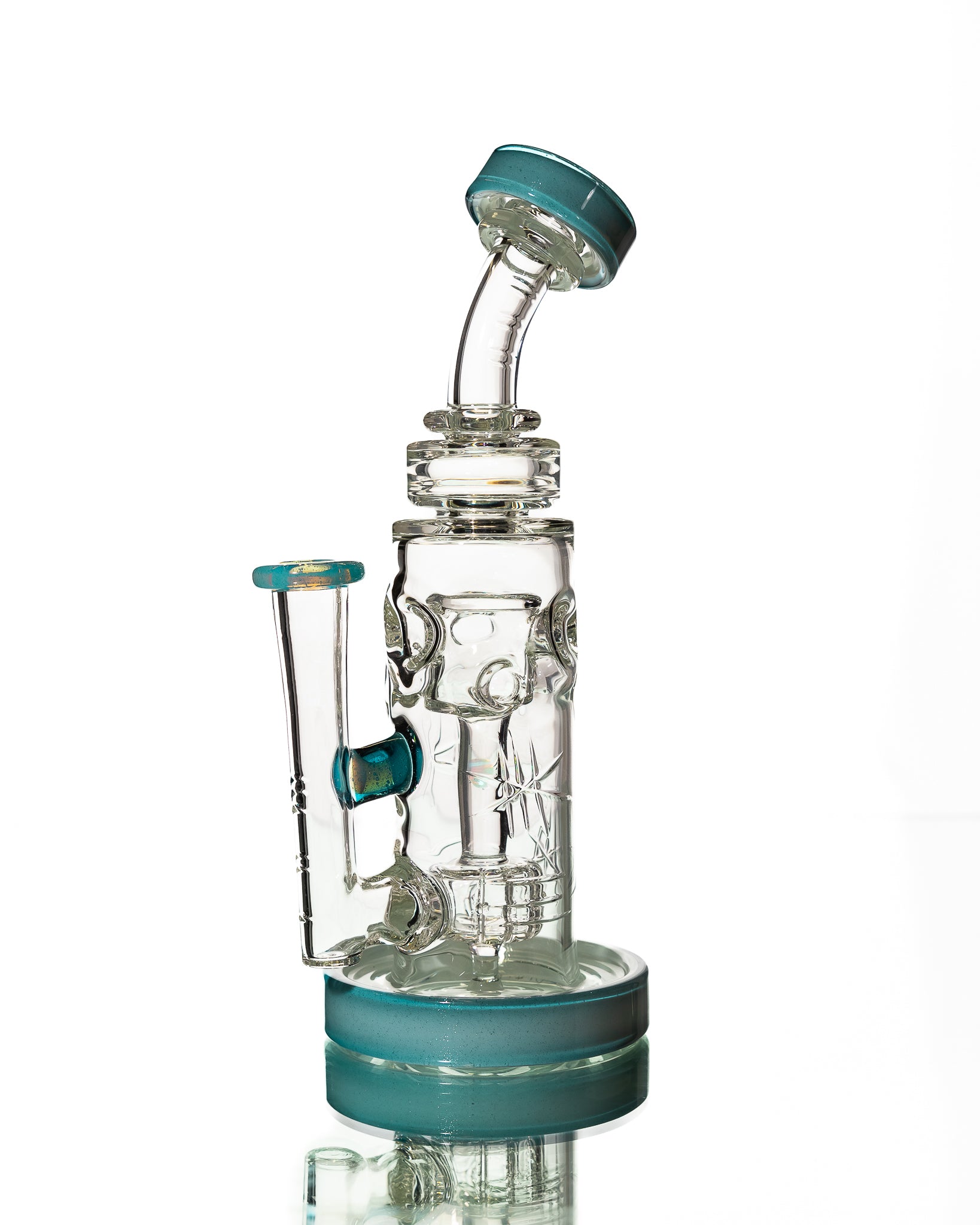 Bronx Glass - Jammer - Clear & Blue