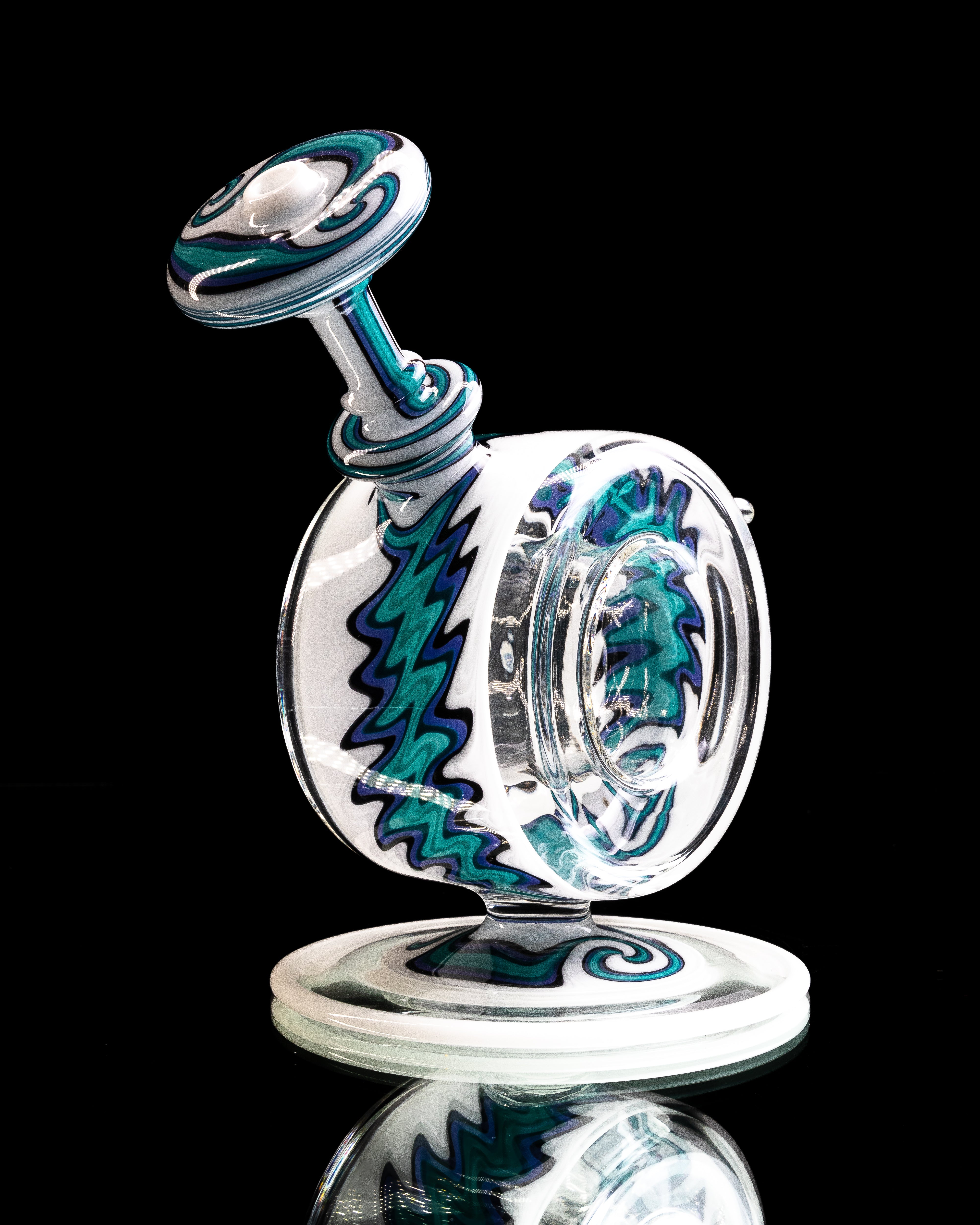 Coojo - White/Blue Worked Donut Rig