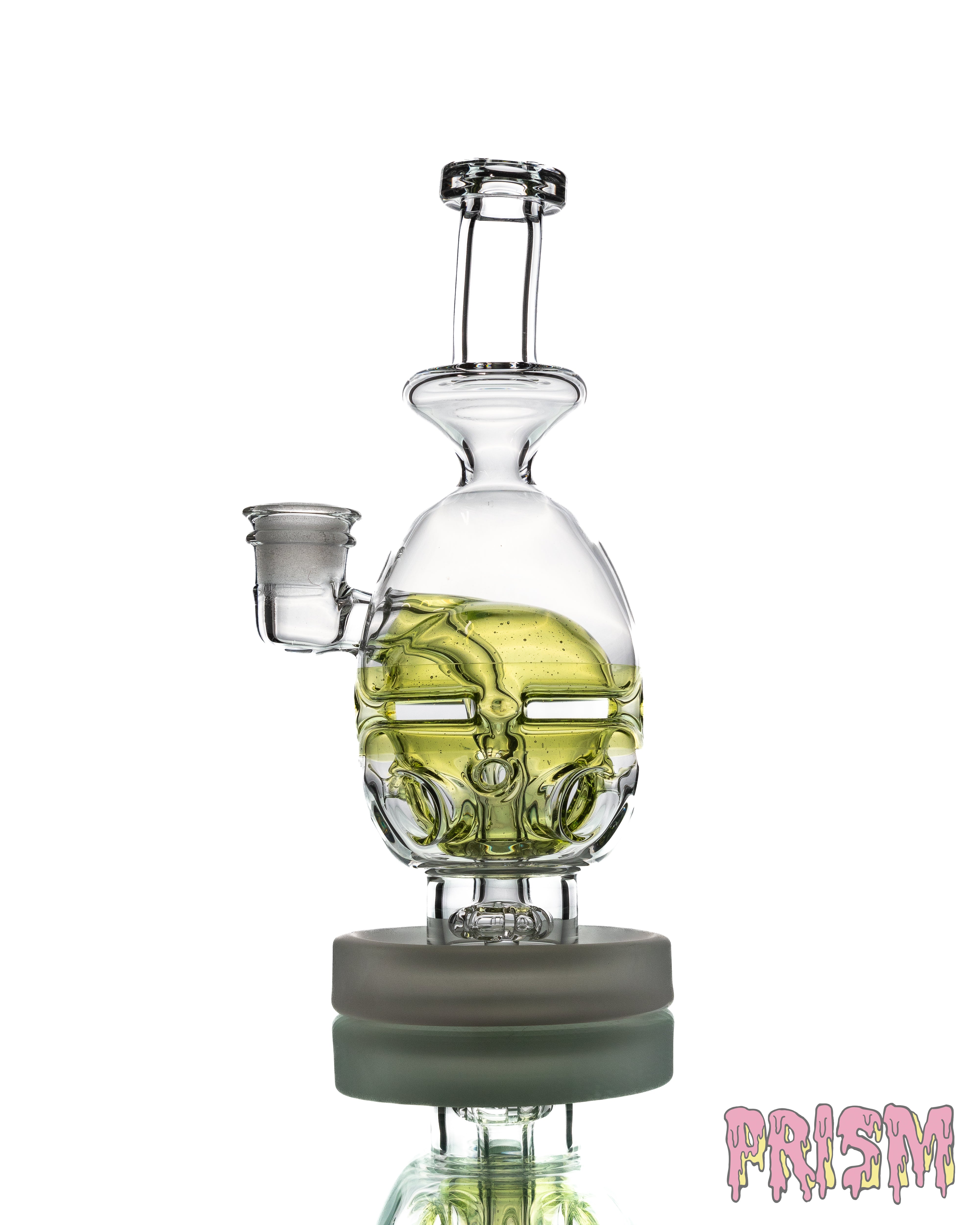 Miner Glass - Yellow/Frosted Base Fab Egg [CFL]