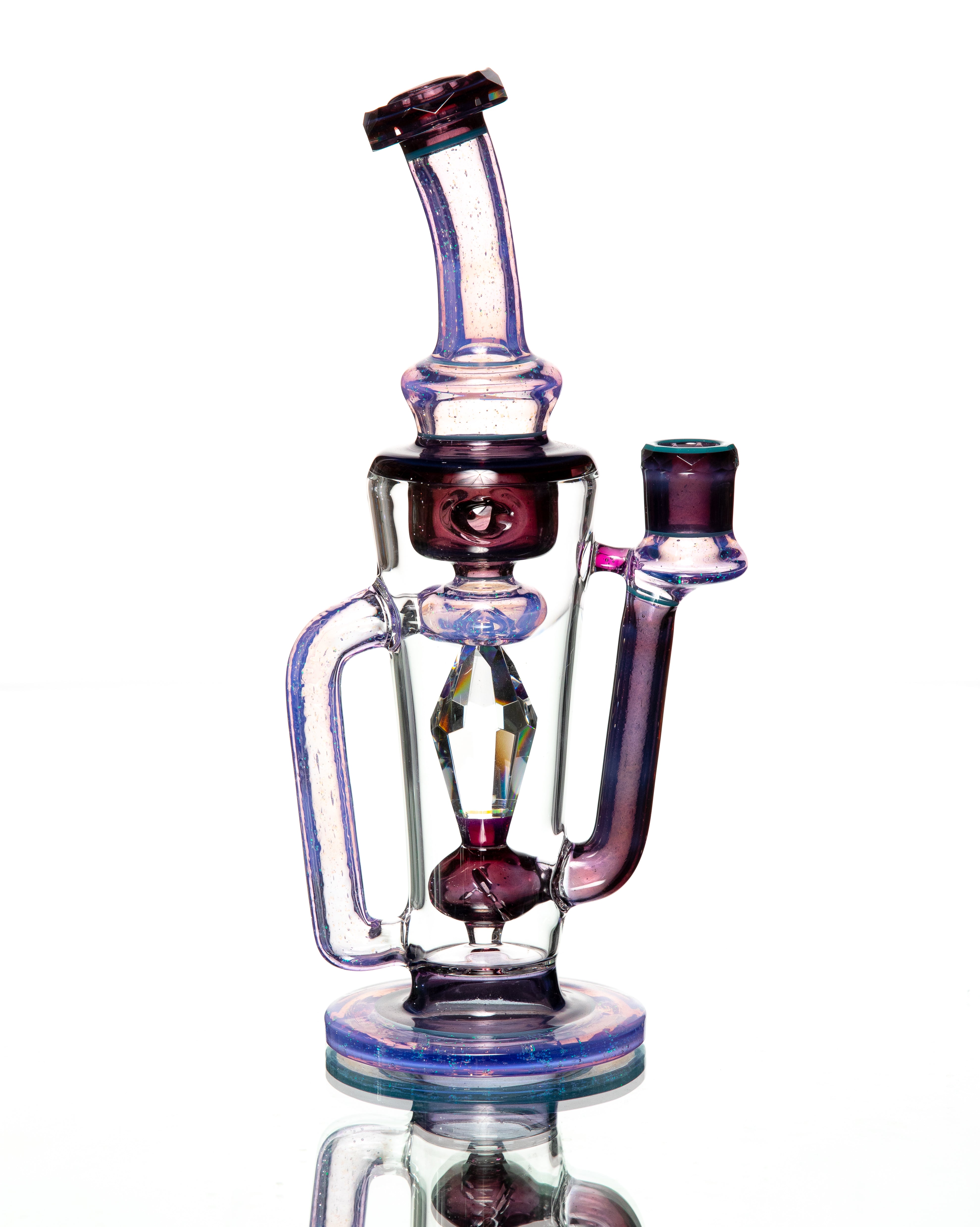 Gobs Glass - Blue/Purple Recycler