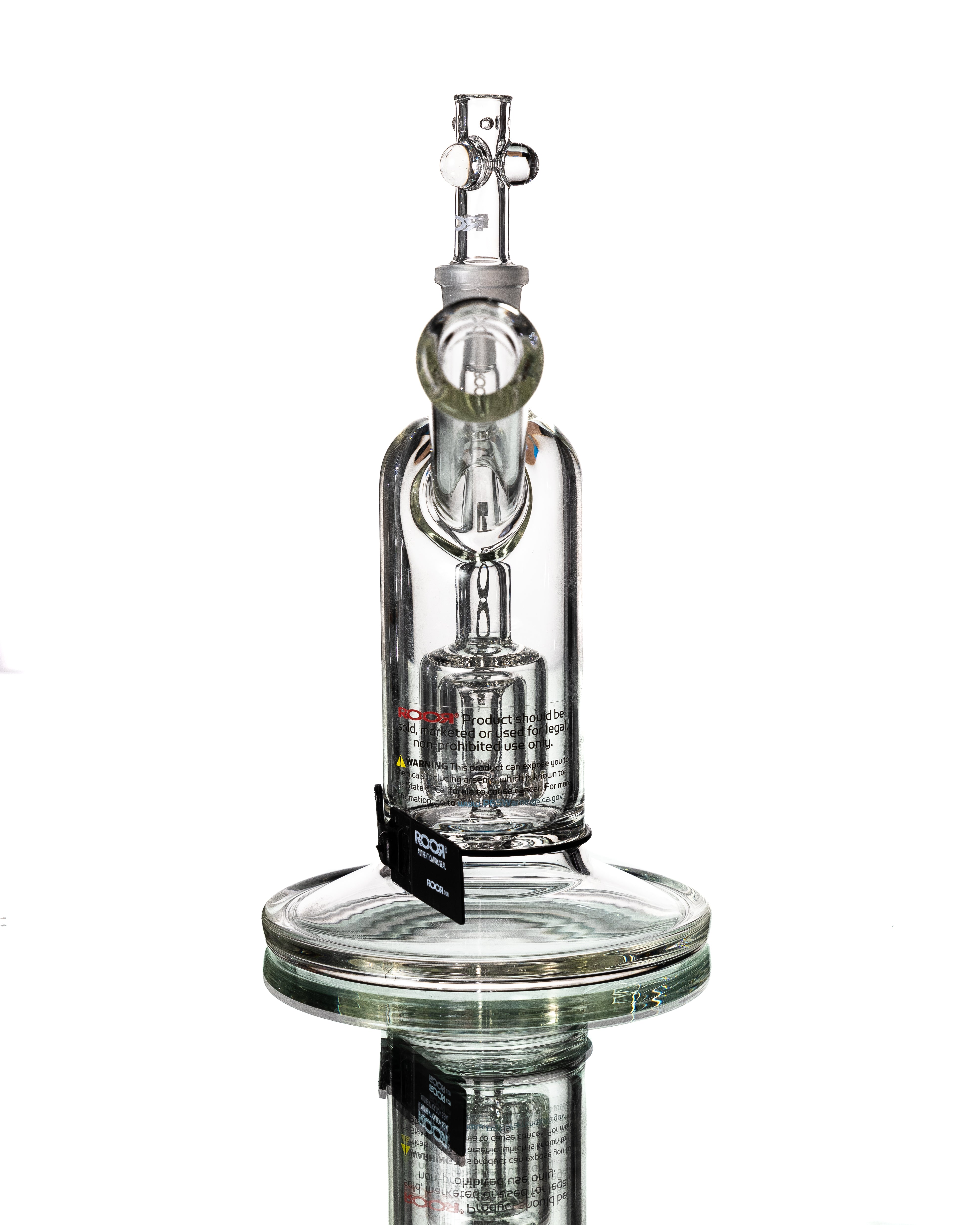 ROOR - Clear Barrel Perc Bubbler